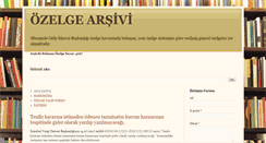 Desktop Screenshot of ozelgearsivi.com